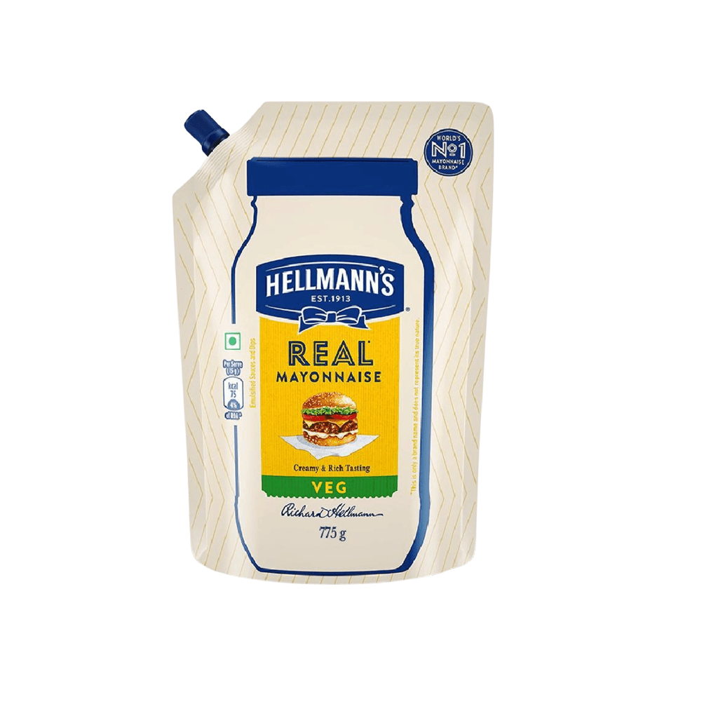 Hellmann's Veg Mayonnaise|| 100% Vegetarian Creamy Mayo Used For Dressings And Condiments|| 775 g