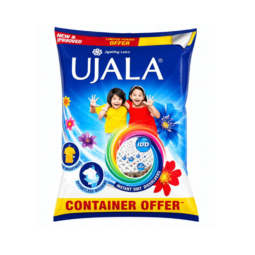 UJALA Laundry Detergent Powder  Laundry Detergent Powder with Power of Instant Dirt Dissolvers | Detergent Powder for Effortless Washing & Superior Brightness 4 kg