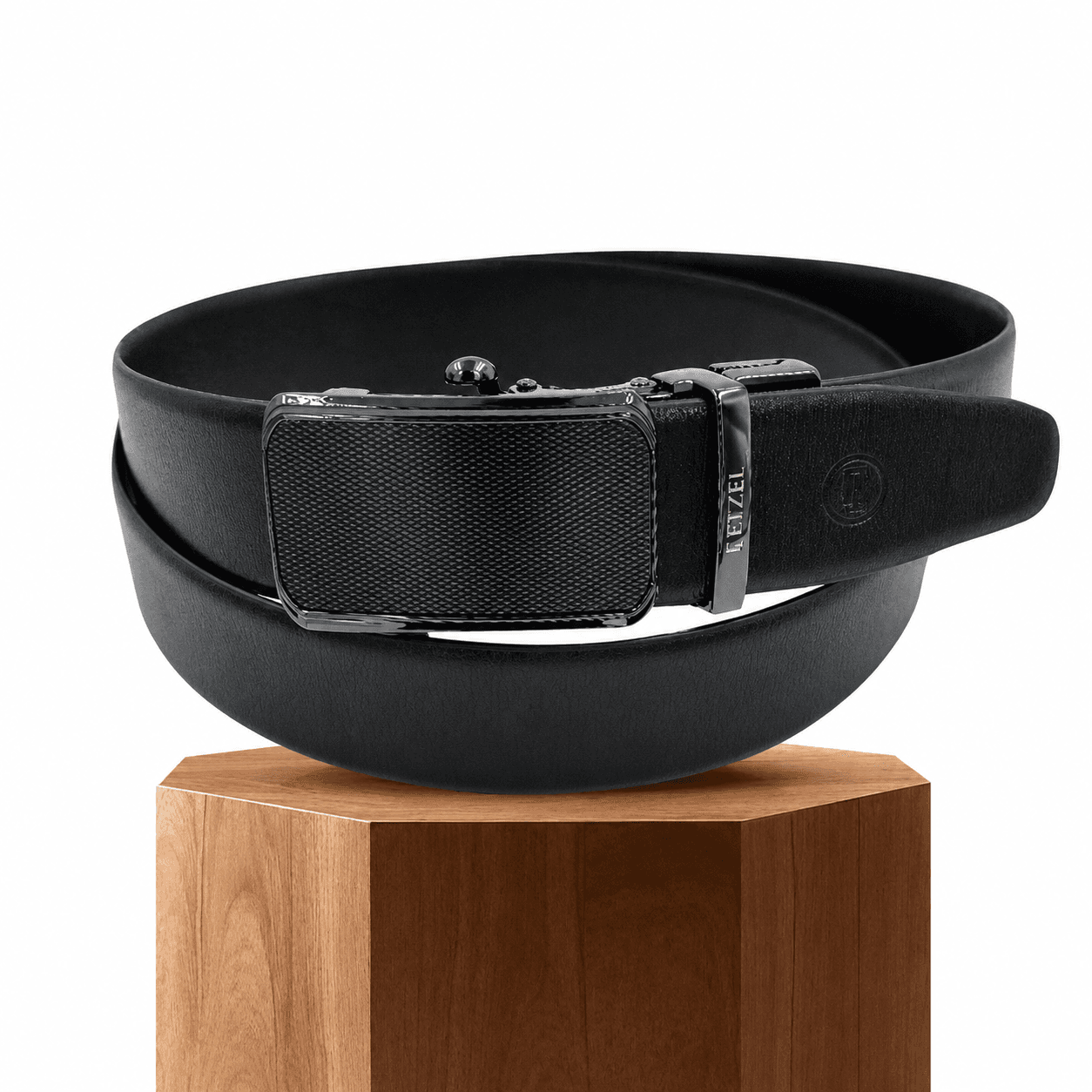 Genuine Leather Reversible Belt With Auto Buckle (Black/Brown) – RB1555