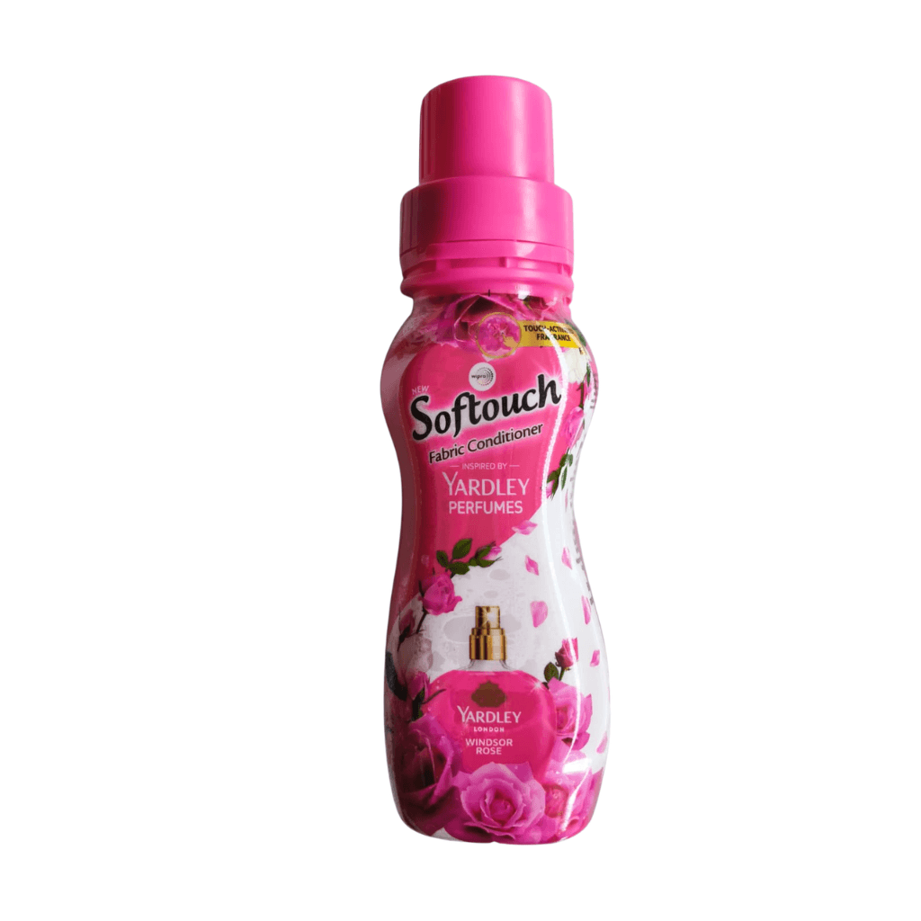 Softouch Yardley windsor Rose 210ml+210 ml Fabric Conditioner | Long lasting fragrance for clothes