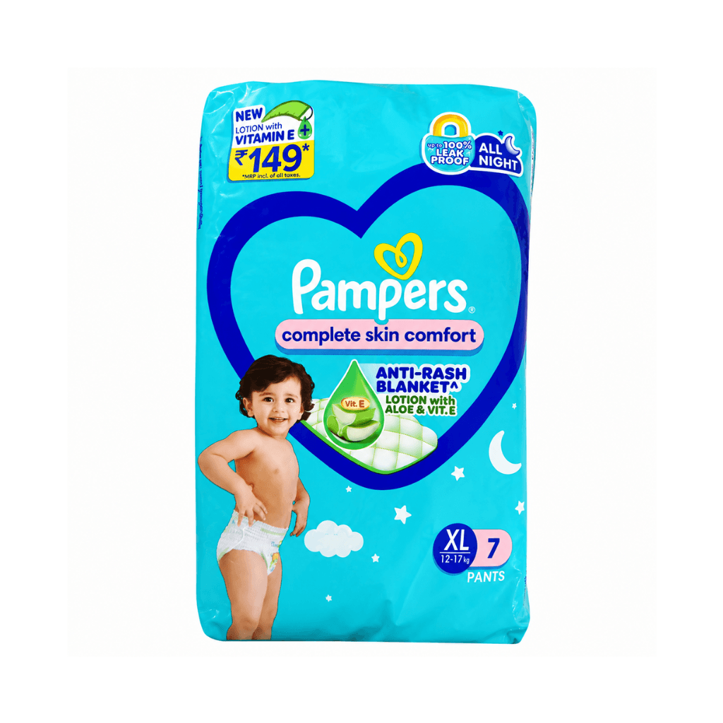 PAMPERS BLUE PANTS XL 7 PANTS