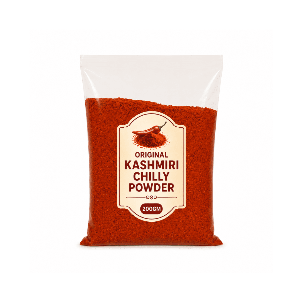 EVERGREEN ORGANICS - ORIGINAL KASHMIRI CHILLY POWDER 200GM