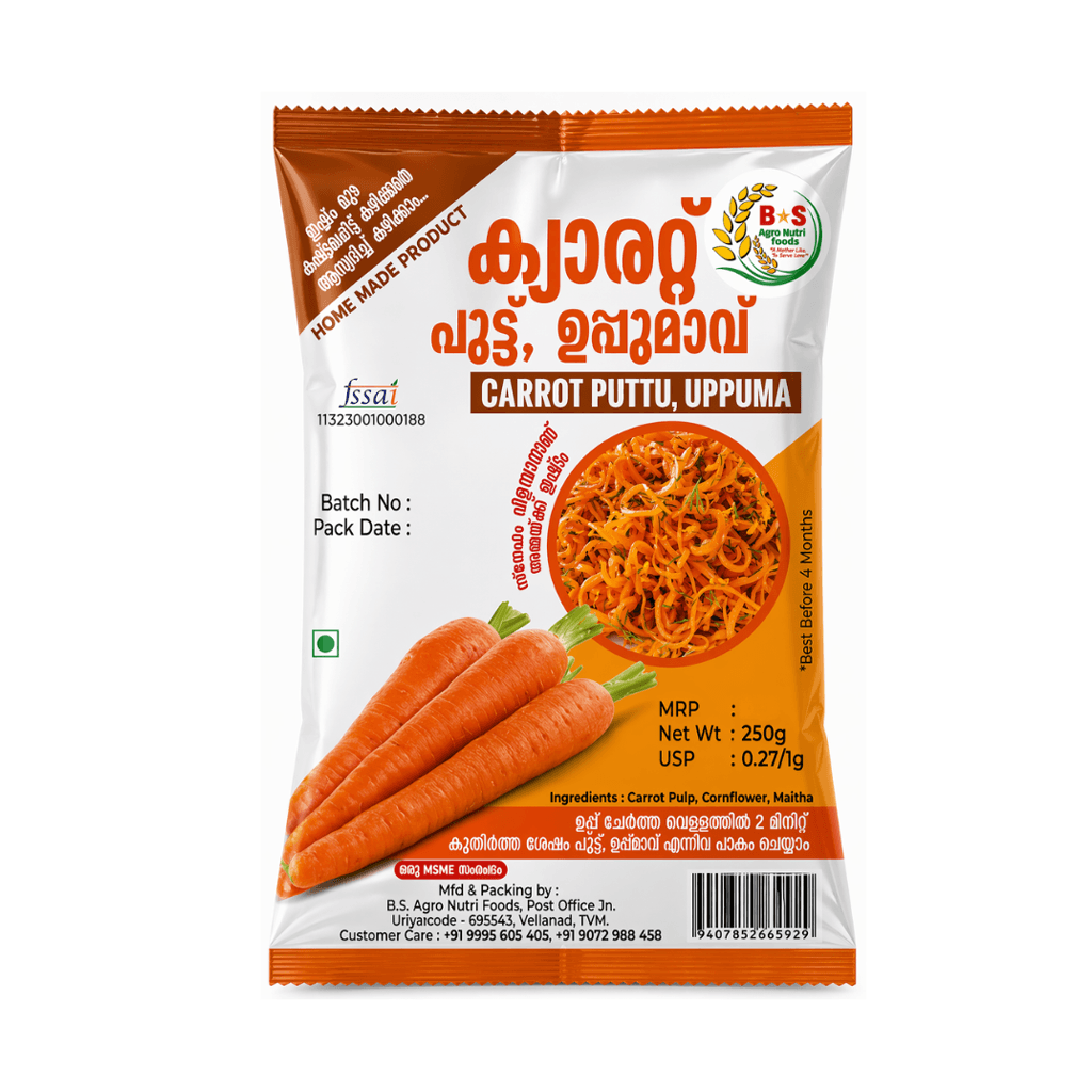 B STAR - Carrot Puttu Podi 250g
