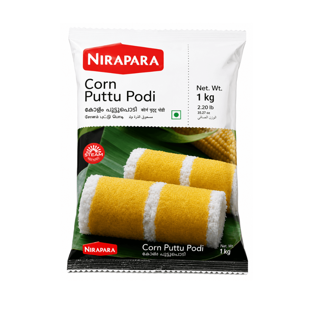 Nirapara Corn Puttu Podi 1kg 