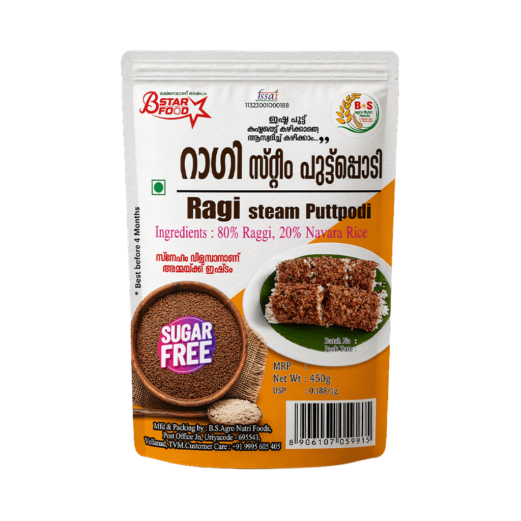 B STAR - RAGI STEAM POWDER 450G