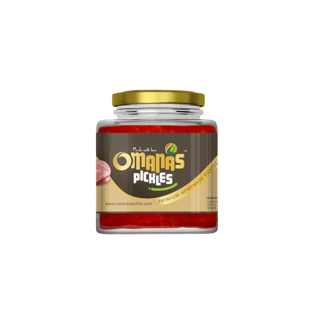 OMANAS PICKLES - Premium Home Made Boneless Chicken Pickle 250g