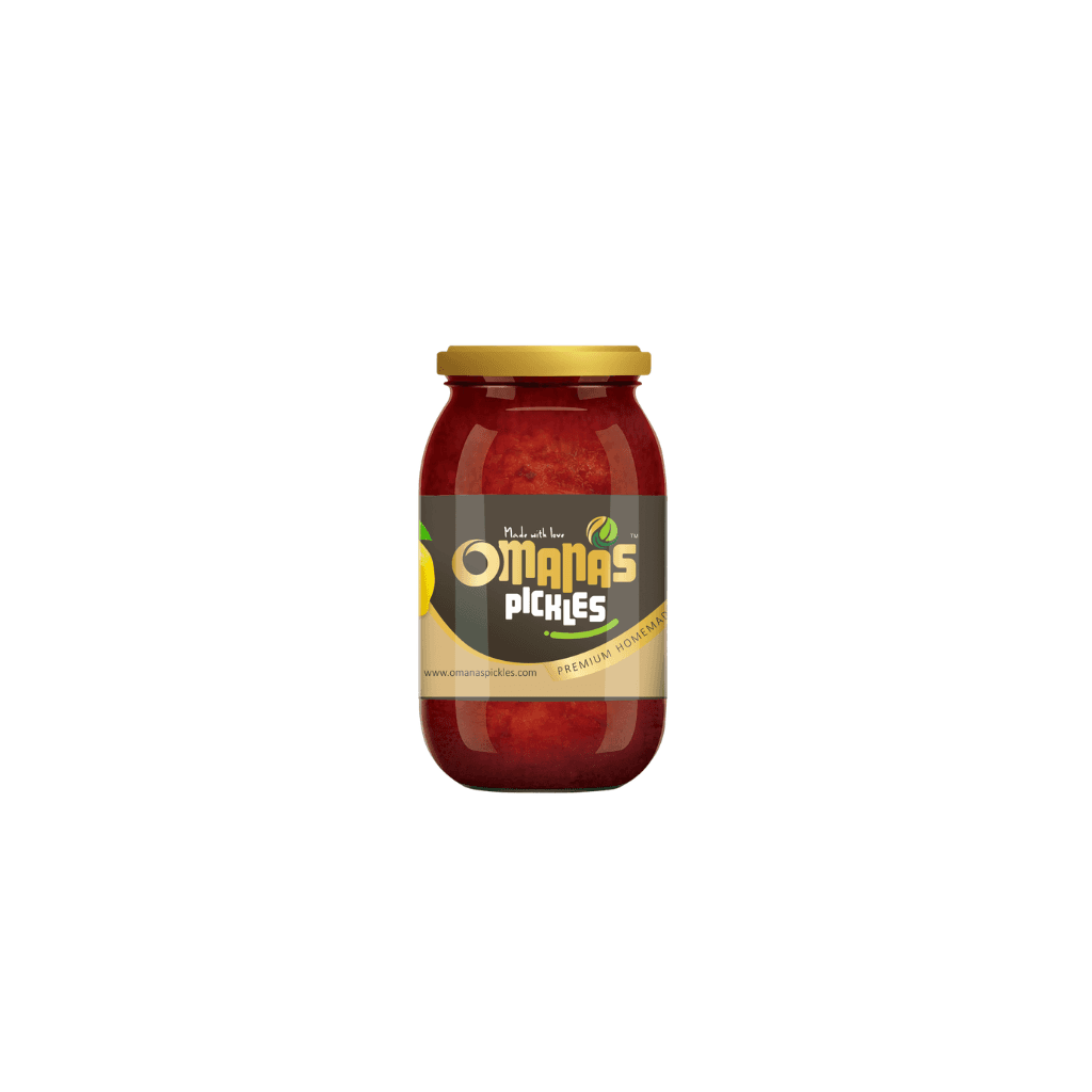 OMANAS PICKLES - Premium Home Made Lemon Pickle 400g
