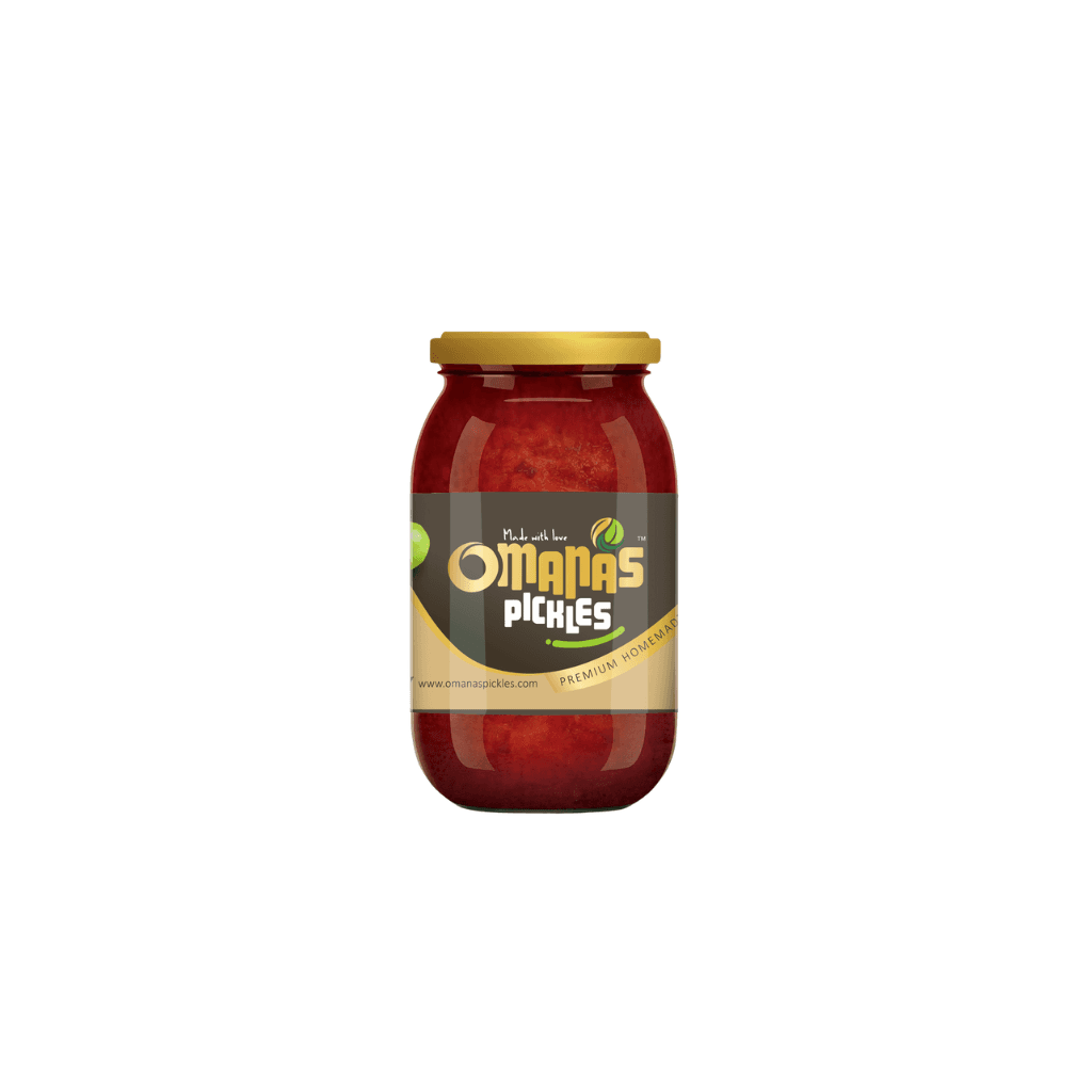 OMANAS PICKLES - PREMIUM HOME MADE SWEET GOOSEBERRY PICKLE 400G