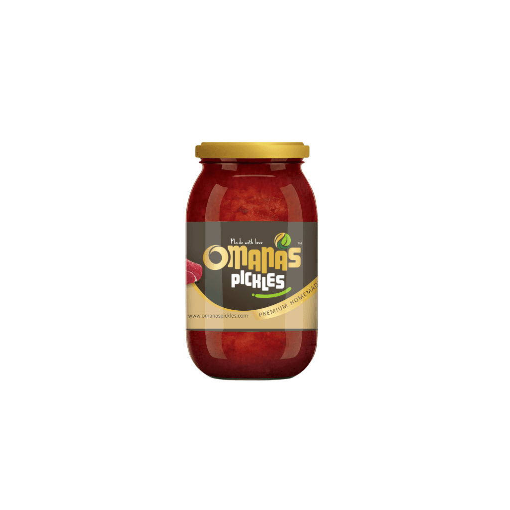 OMANAS PICKLES - Premium Home Made Meat Pickle 400g