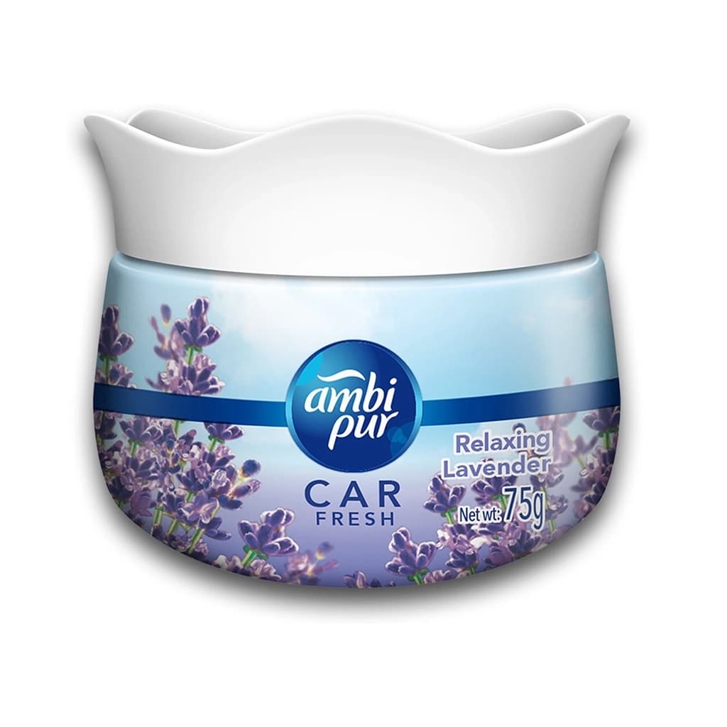 AMBI PUR CAR FRESHENER GEL RELAXING LAVENDER 75 GM