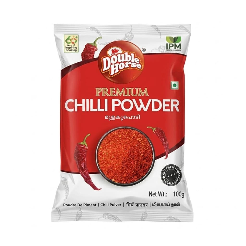 DOUBLE HORSE PREMIUM CHILLY POWDER 100GM