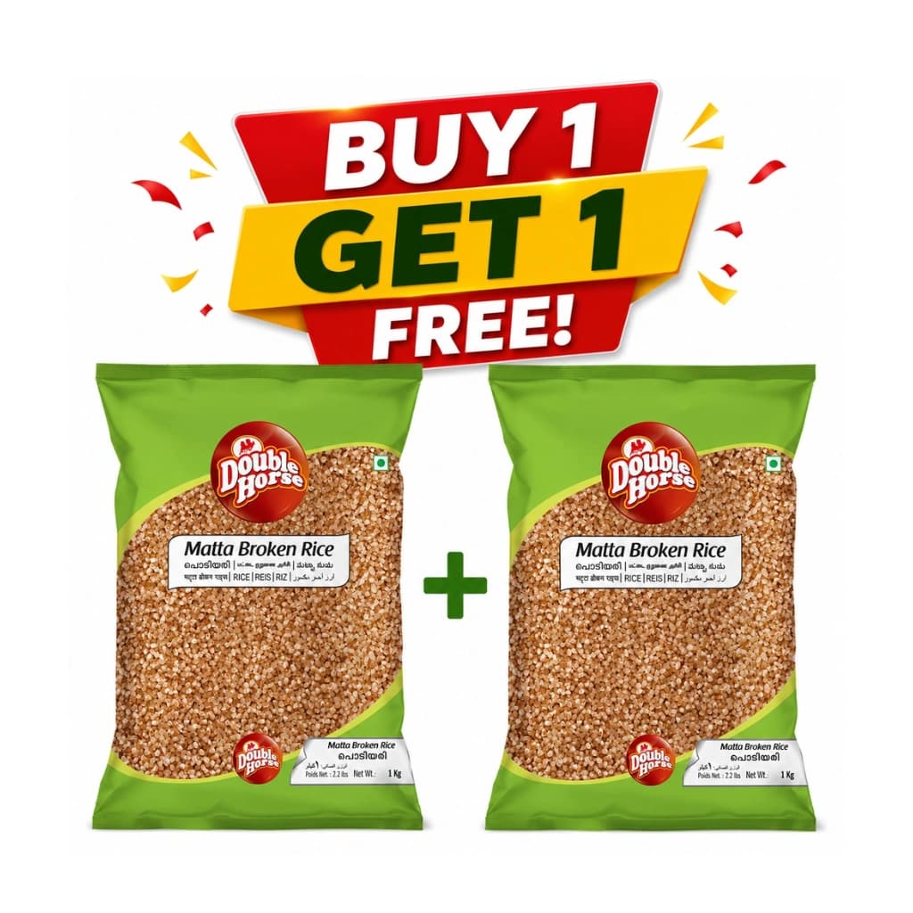 DOUBLE HORSE MATTA BROKEN RICE 1KG
