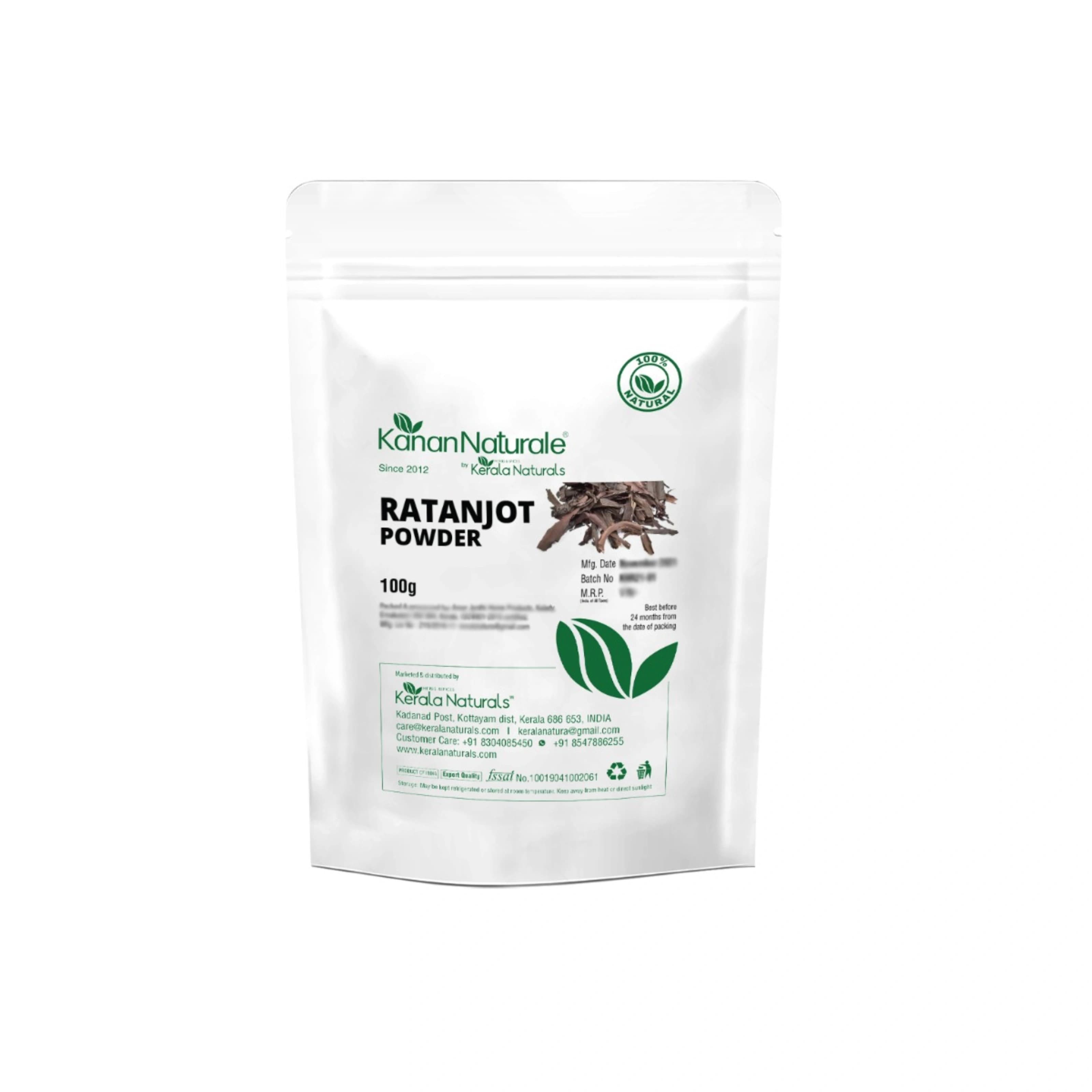 KERALA NATURALS - Ratanjot Powder 100g