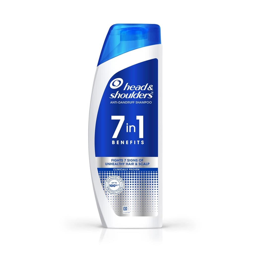 Head & Shoulders 7 in 1 Anti Dandruff Shampoo 7 Benefits for Men and Women 72ml