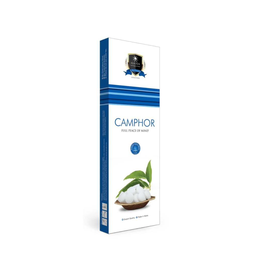 ALAUKIK CAMPHOR PREMIUM INCENSE STICKS 90GM BOX (COMBO PACK)