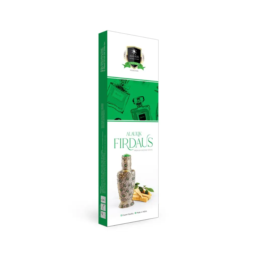 ALAUKIK FIRDAUS PREMIUM INCENSE STICKS 90GM BOX (COMBO PACK)