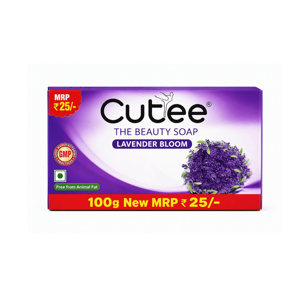 CUTEE THE BEAUTY SOAP LAVENDER BLOOM 100 GM