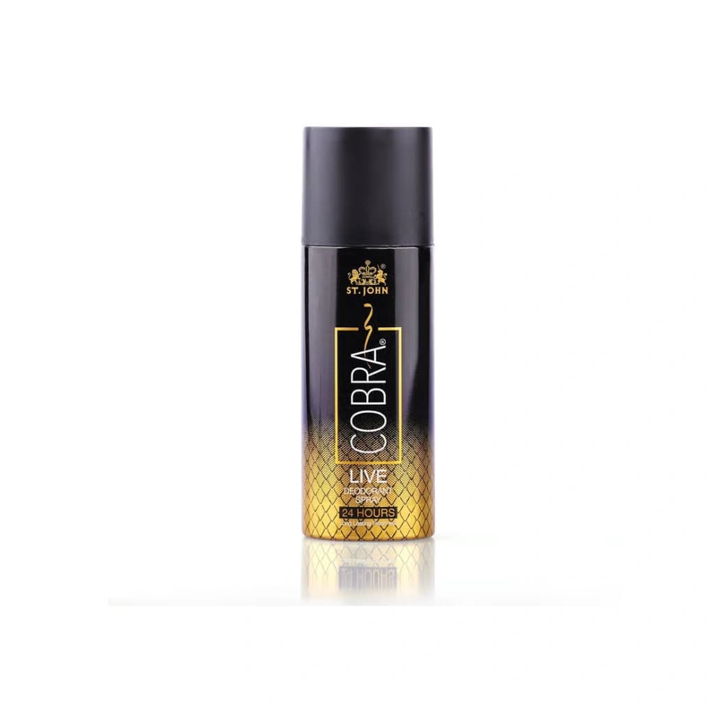 ST. JOHN COBRA LIVE DEODORANT BODY SPRAY 150ML