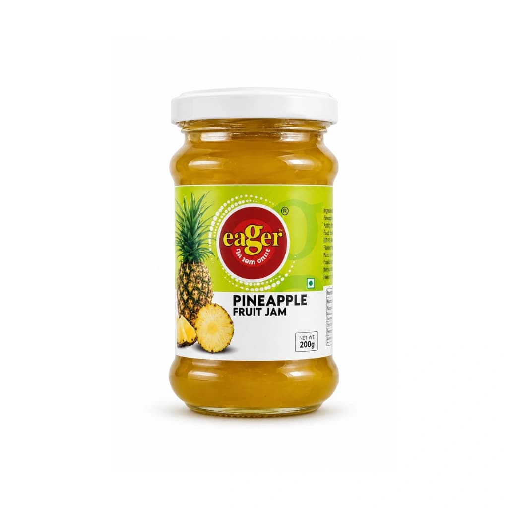 EAGER PINEAPPLE JAM 200 GM