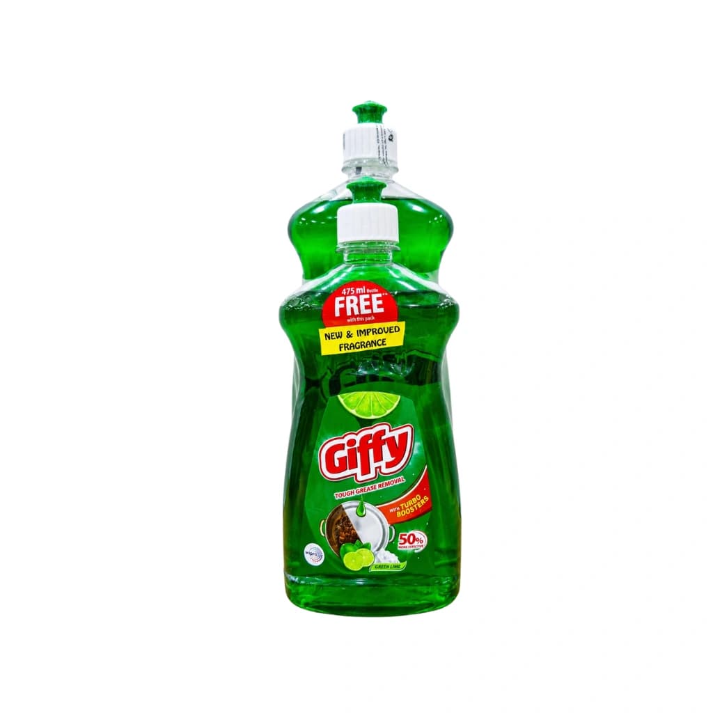 GIFFY TOUGH GRESE REMOVAL LIQUID 750ML WITH FREE 475 ML