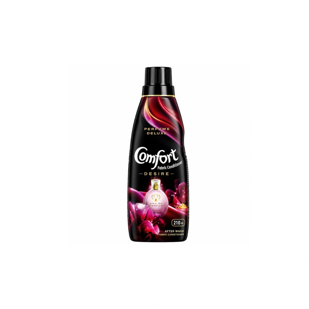 COMFORT PERFUME DELUXE AFTER WASH FABRIC CONDITIONER DESIRE 210 ML