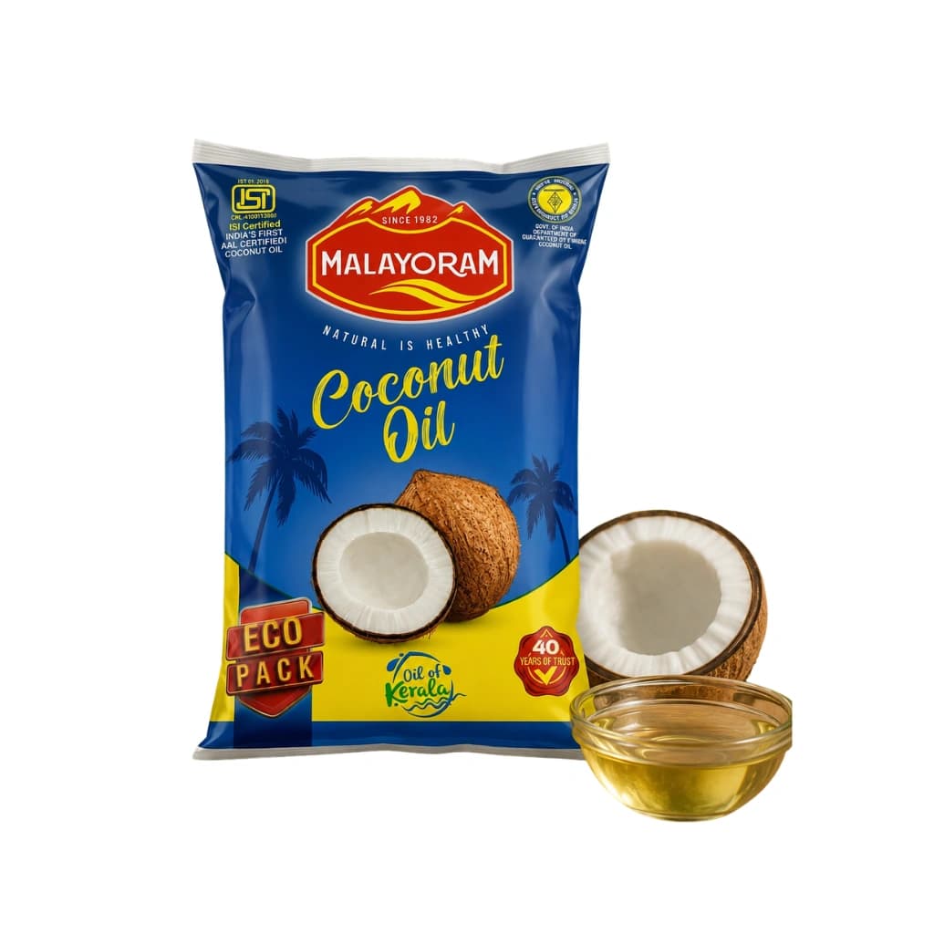 MALAYORAM COCONUT OIL 900ML POUCH