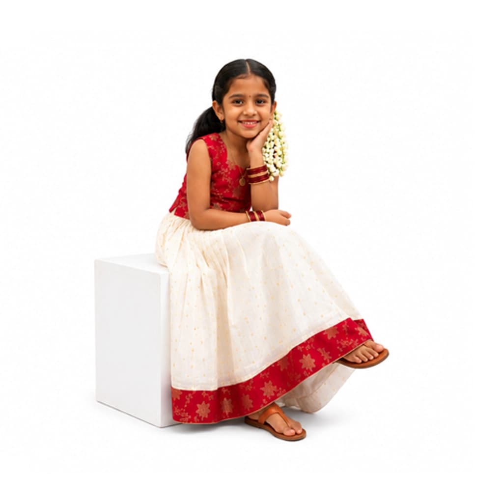 KERALA PATTUPAVADA DEEP RED