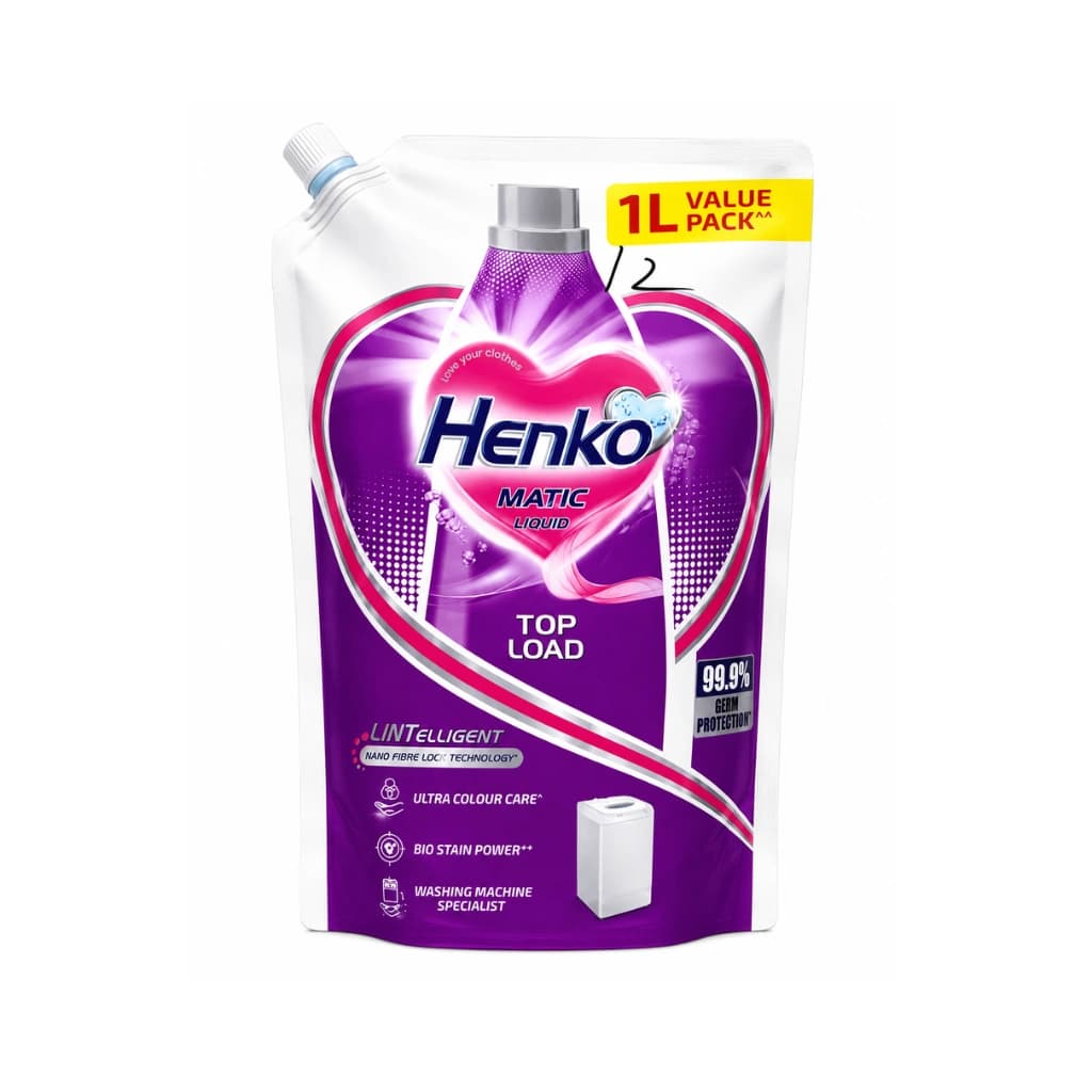 Henko Matic Liquid Top Load 1L