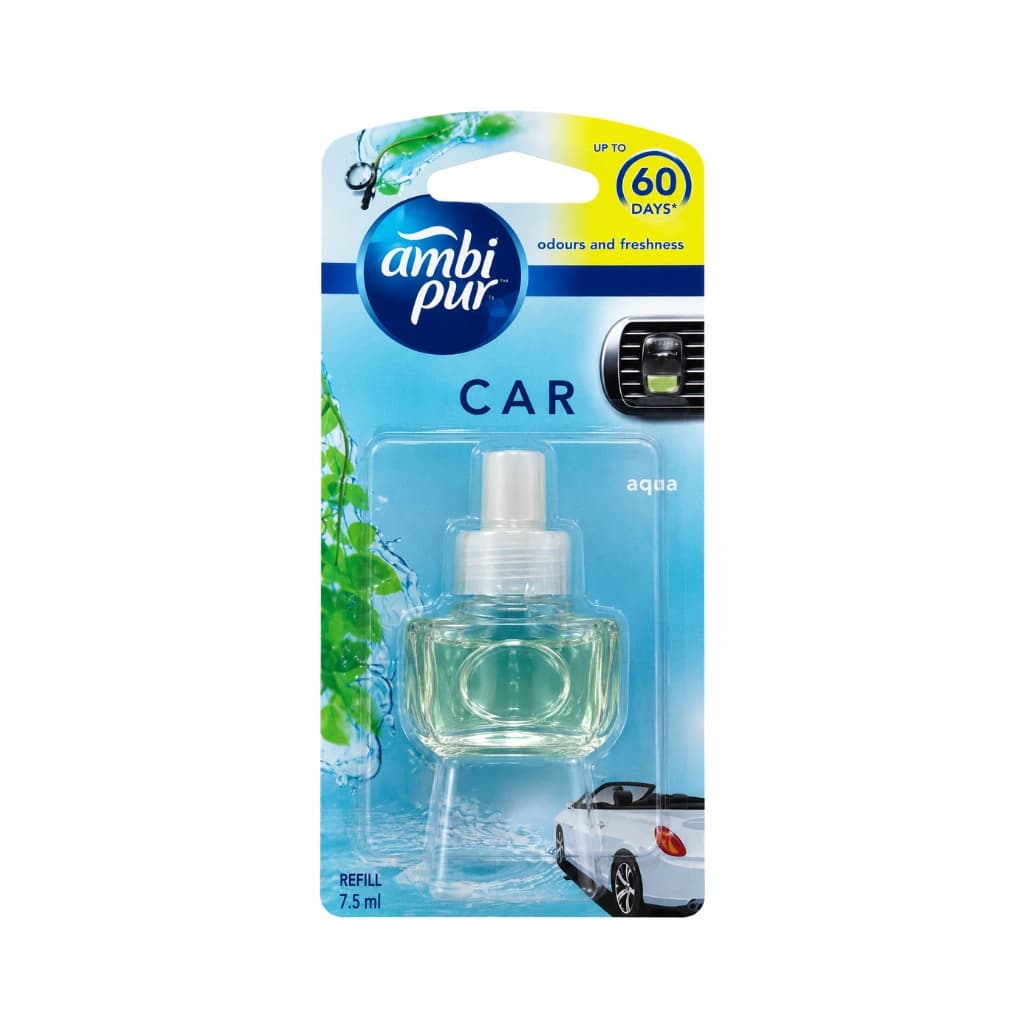 AMBI PUR AQUA CAR AIR FRESHNER REFILL 7.5ML