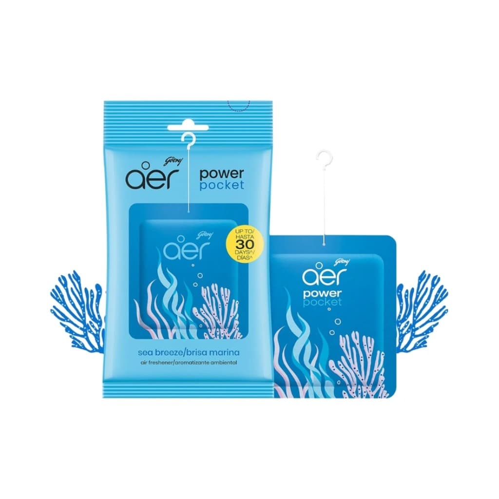GODREJ POWER POCKET SEA BREEZE BATHROOM FRAGRANCE 10 GM