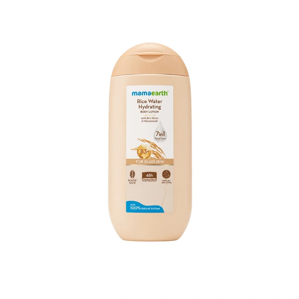 MAMAEARTH RICE WATER HYDRATING BODY LOTION 100ML
