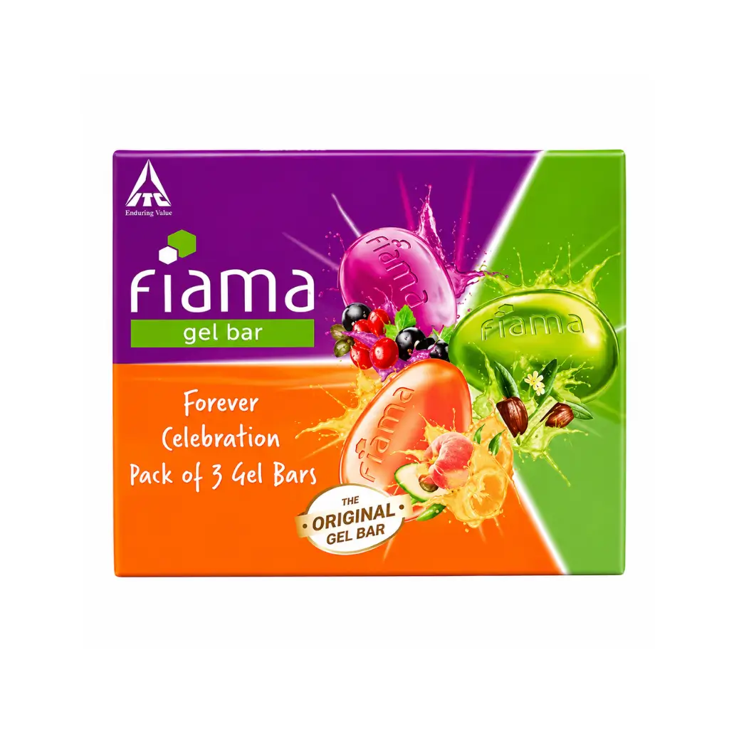 FIAMA GEL BAR FOREVER CELEBRATION 3 GEL BARS 375 GM