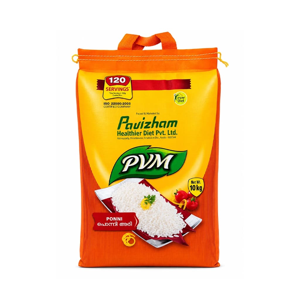 PAVIZHAM PONNI RICE BAG 10 KG
