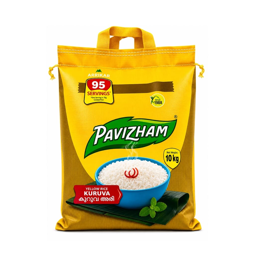 PAVIZHAM KURUVA RICE 10 KG BAG