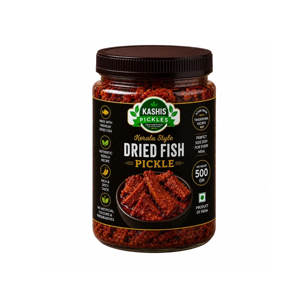 KASHIS DRIED FISH PICKLE  500 GM