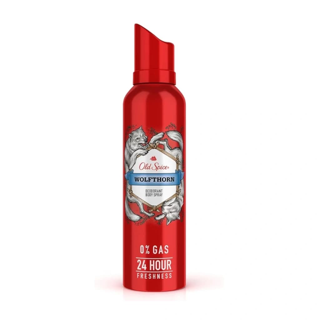 OLD SPICE WOLFTHORN DEODORANT BODY SPRAY 140ML