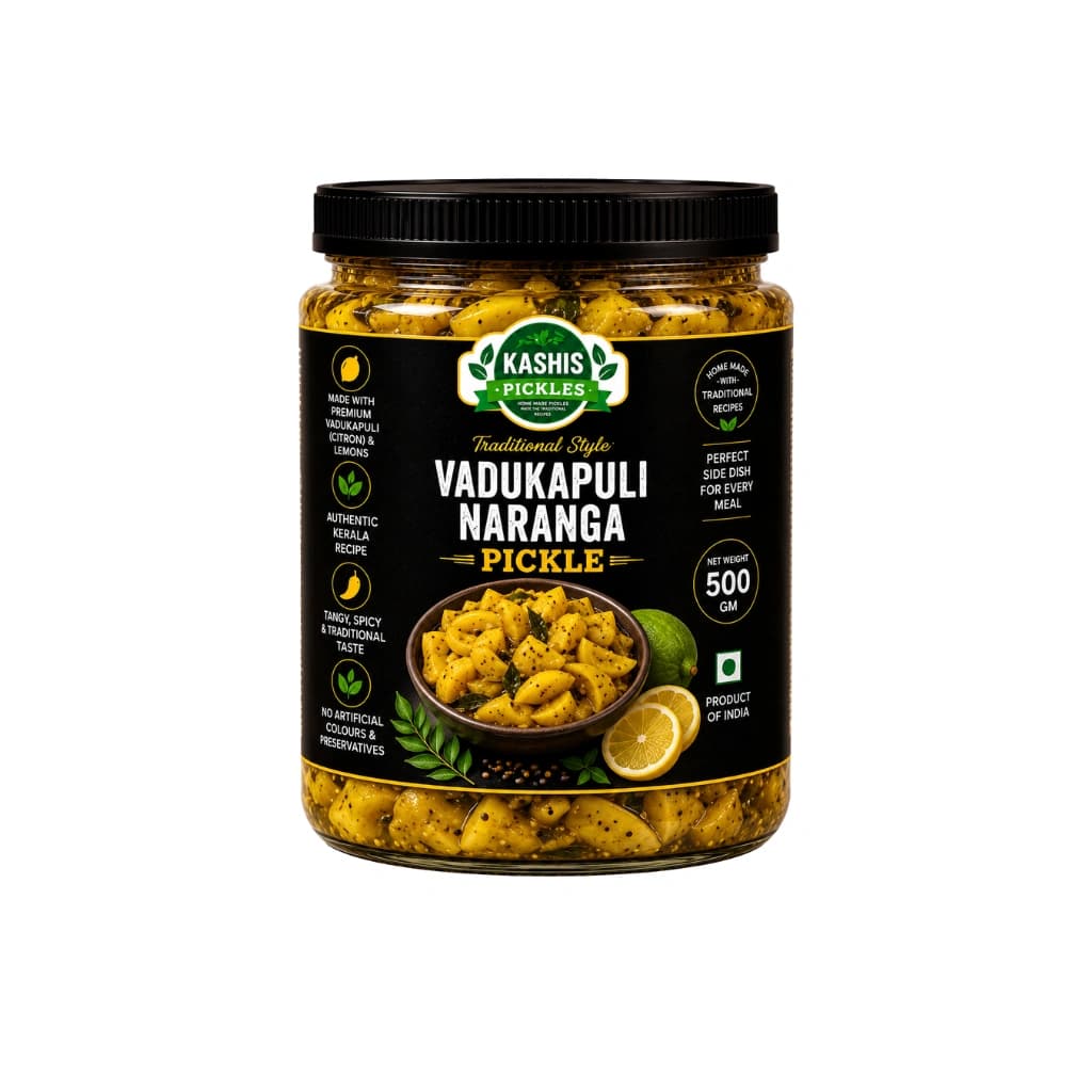 KASHIS VADUKAPULI NARANGA PICKLE 500 GM