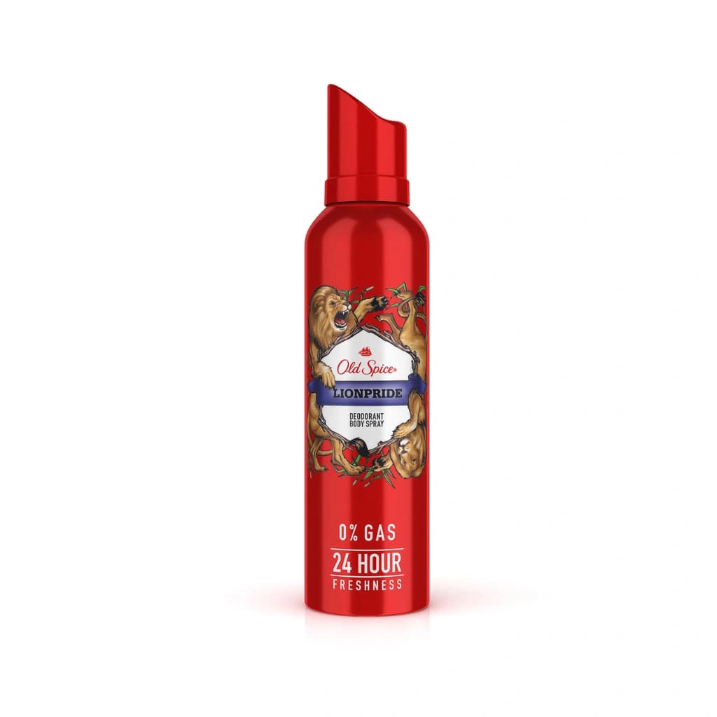 OLD SPICE LIONPRIDE DEODORANT BODY SPRAY 140 ML