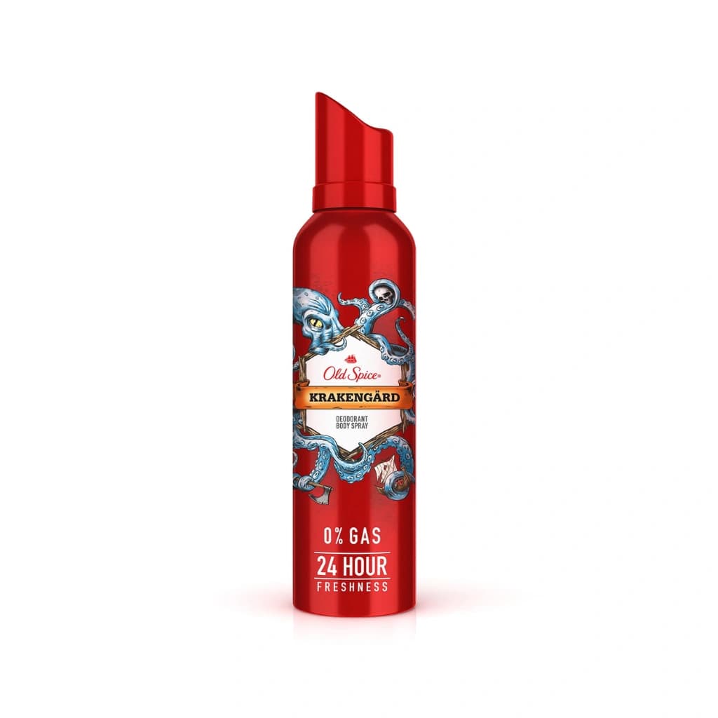 OLD SPICE KRAKENGARD DEODORANT BODY SPRAY 140 ML