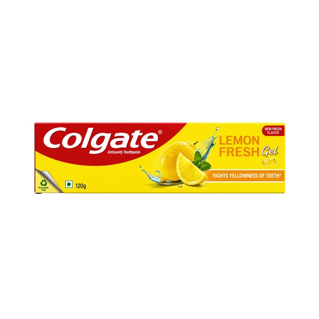 COLGATE ANTICAVITY TOOTHPASTE LEMON FRESH 120GM