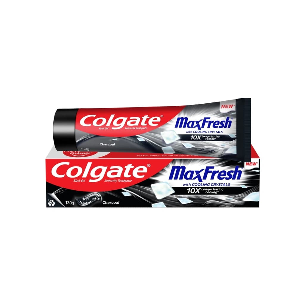 COLGATE MAXFRESH CHARCOAL 130GM