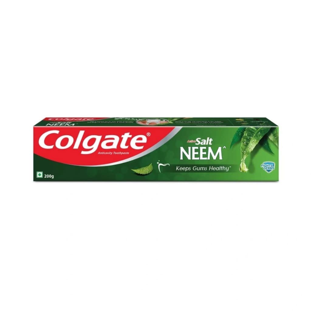 COLGATE ACTIVE SALT NEEM TOOTHPASTE 200 GM