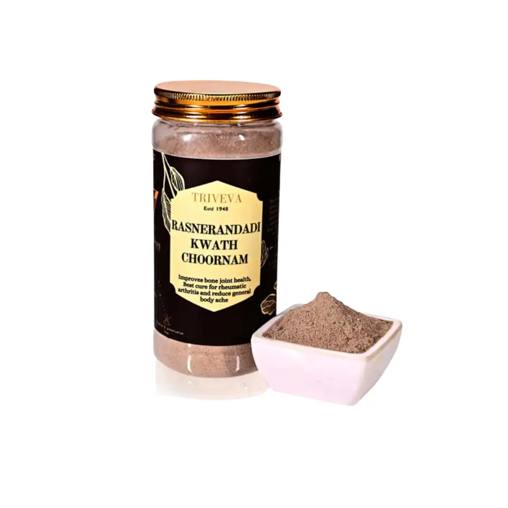 TRIVEVA'S AUTHENTIC AYURVEDIC RASNAIRANDADI KWATH CHOORNAM