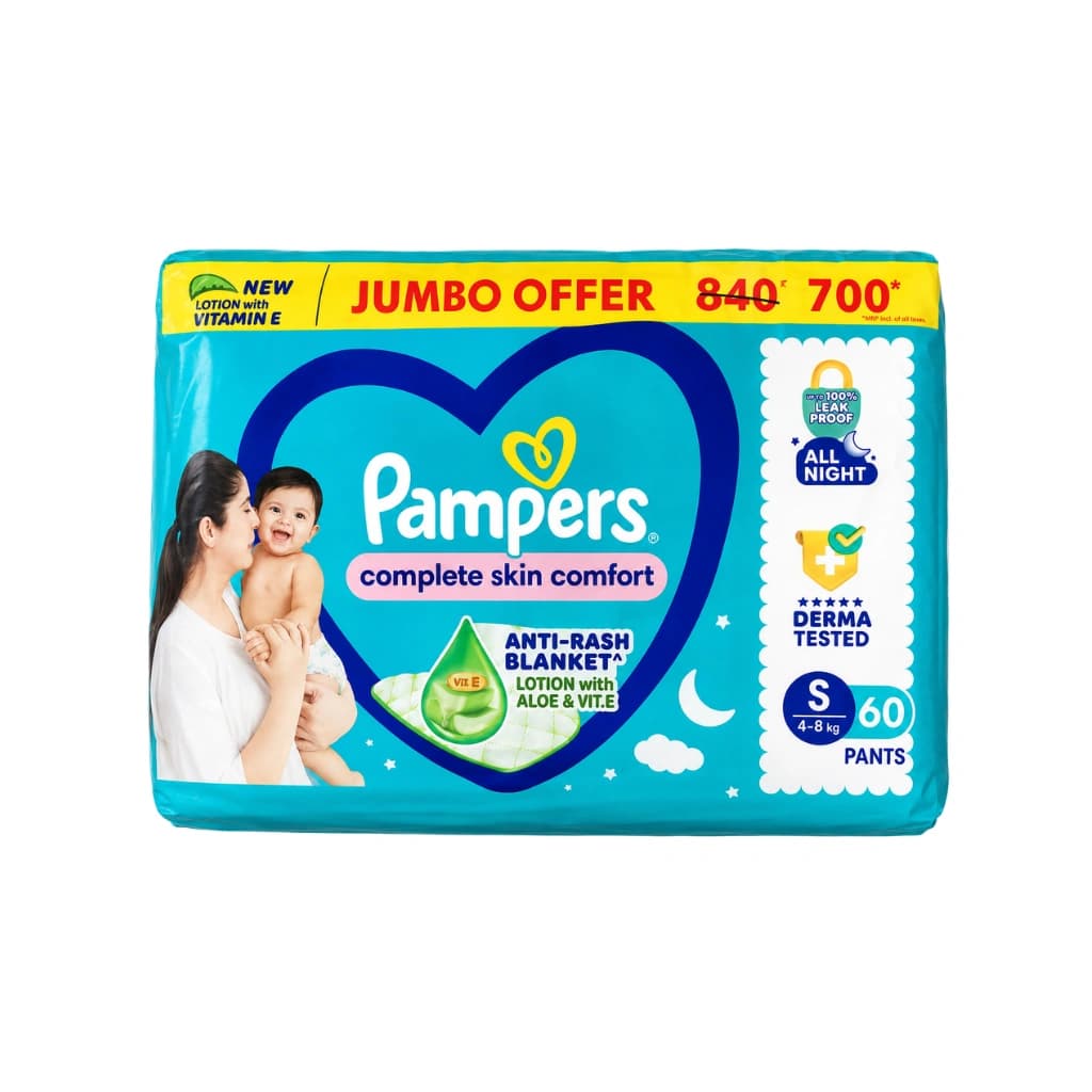 Pampers complete skin Comfort Pants 60 Count