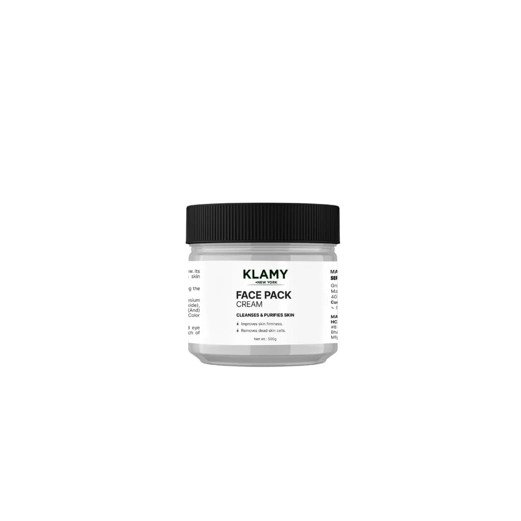 KLAMY FACE PACK CREAM CLEANSES & PURIFIES SKIN 500 GM