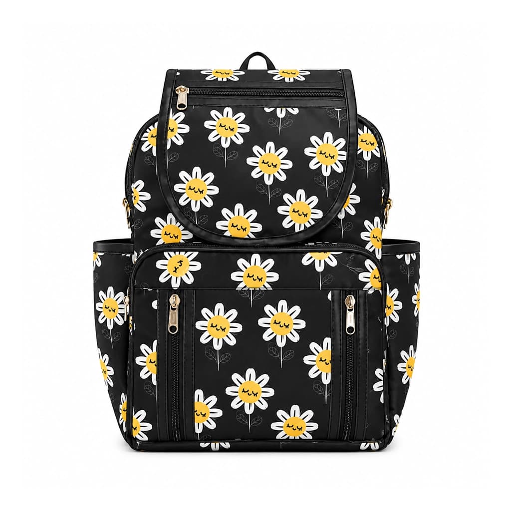 Splash Daisy Bloom Back Pack