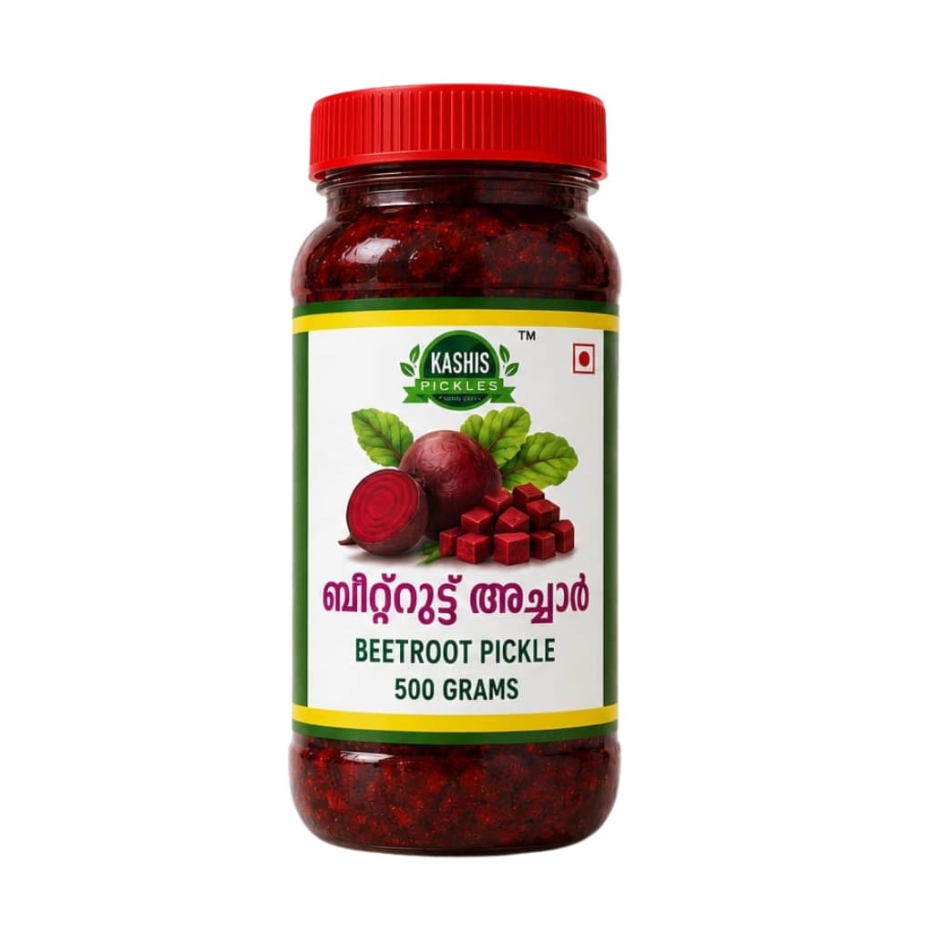 KASHIS KERALA STYLE BEETROOT PICKLE 500 GM