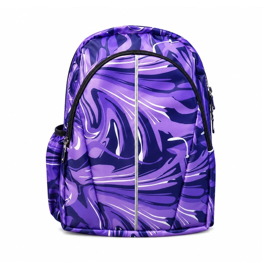 Splash Purple Art Back Pack 