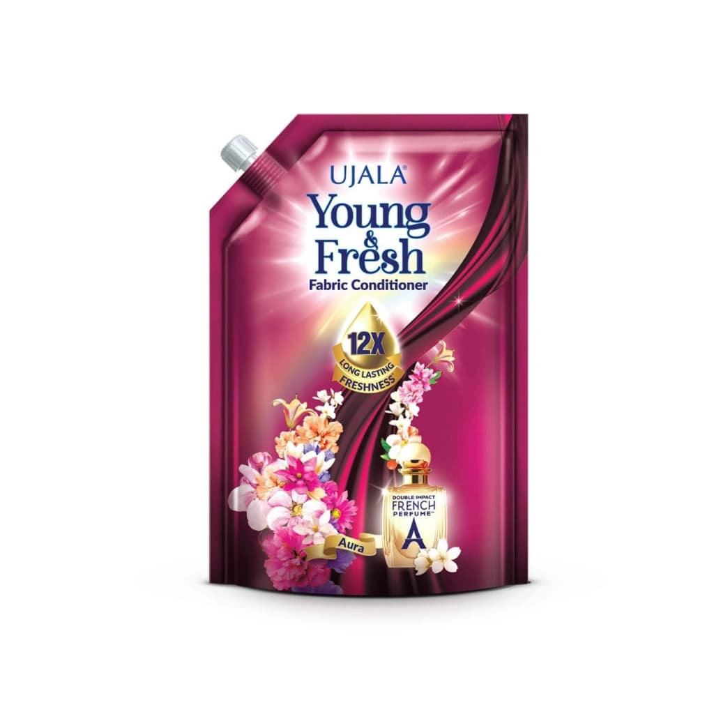 UJALA YOUNG & FRESH FABRIC CONDITIONER AURA 1 LTR