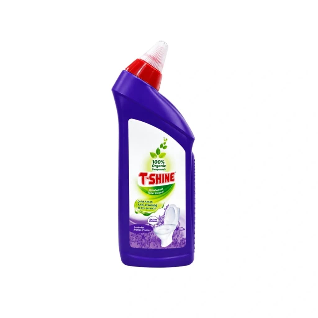 T SHINE DISINFECTANT TOILET CLEANER LAVENDER AROMAS OF NATURE 500 ML